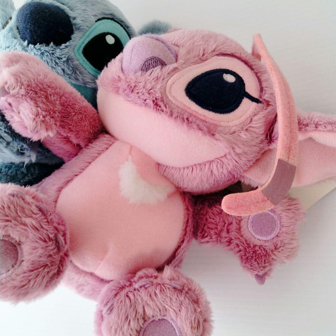 スティッチ エンジェル ひっつきぬいぐるみ ディズニー 磁石 - メルカリ