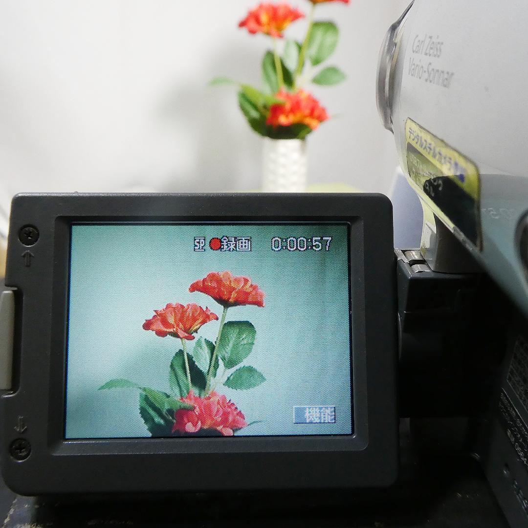 動作品ソニー DCR-TRV33 MiniDVビデオカメラ DVDダビングに最適
