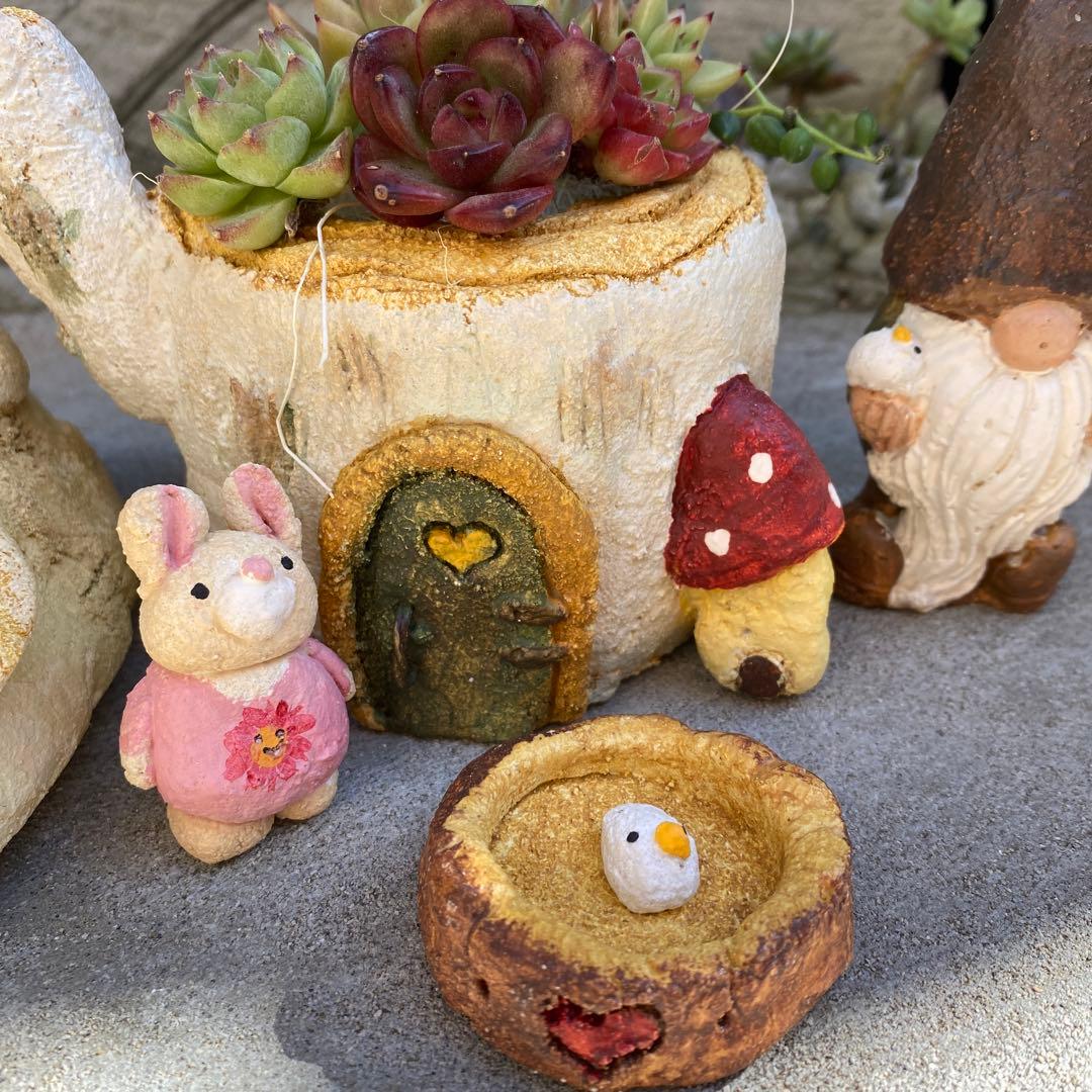 モルタルデコ モルタルハウス モルタル造形 お香皿 インテリア