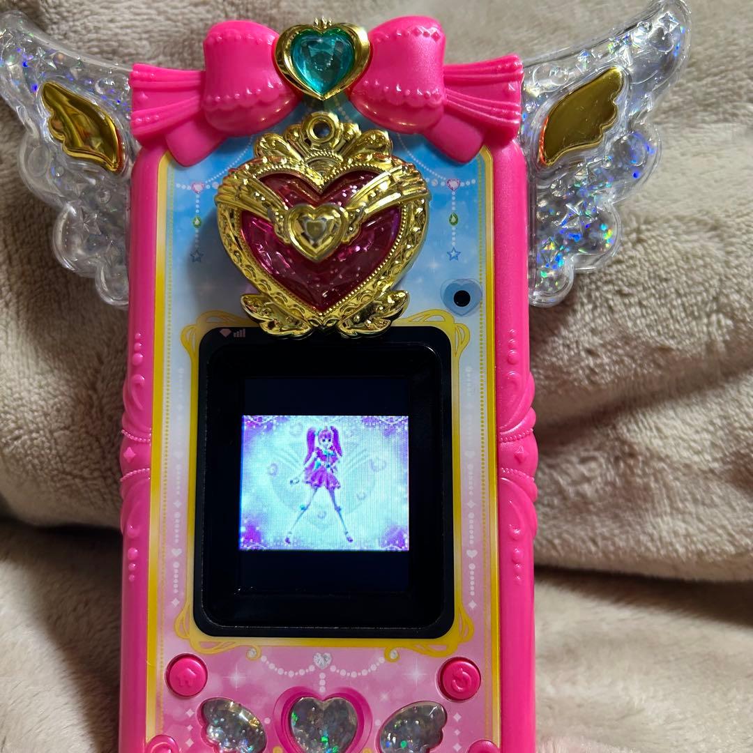 キラキラ キャッチ！ティニピン ジュエルハートウィングフォン 韓国語