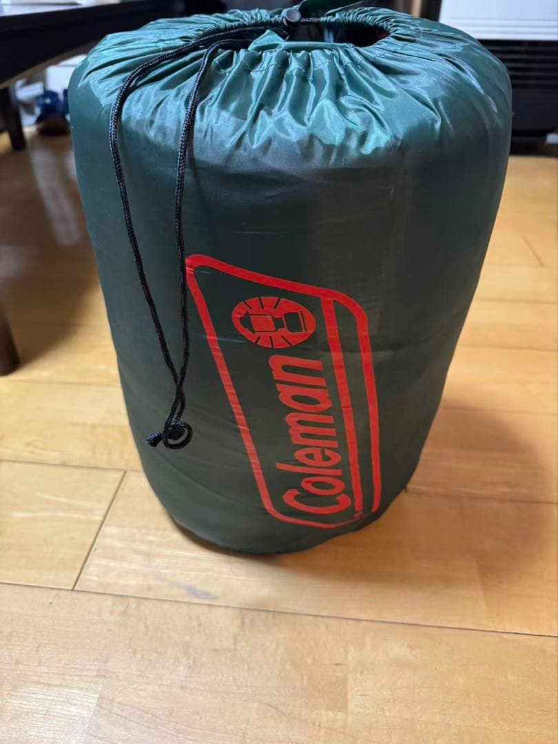 三点まとめ売り コールマン シュラフ 枕付き アーガイル