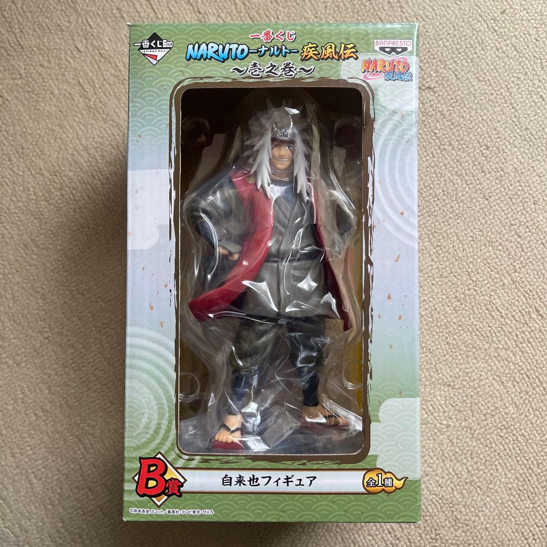 一番くじ　NARUTO ナルト 疾風伝 -壱之巻-B賞自来也 フィギュア
