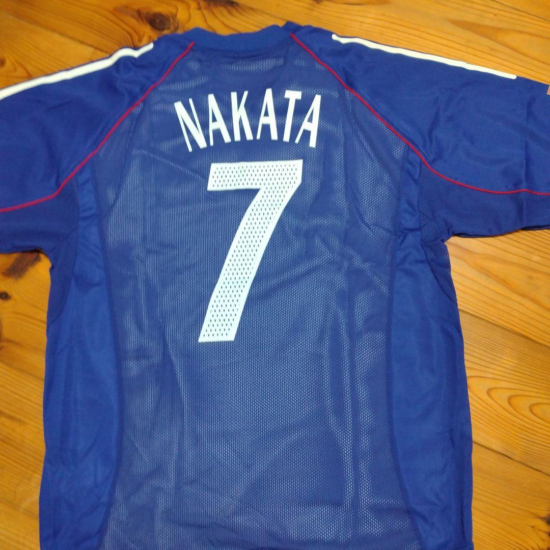 サッカー日本代表2002日韓W杯ユニフォーム中田英寿 オーセンティック