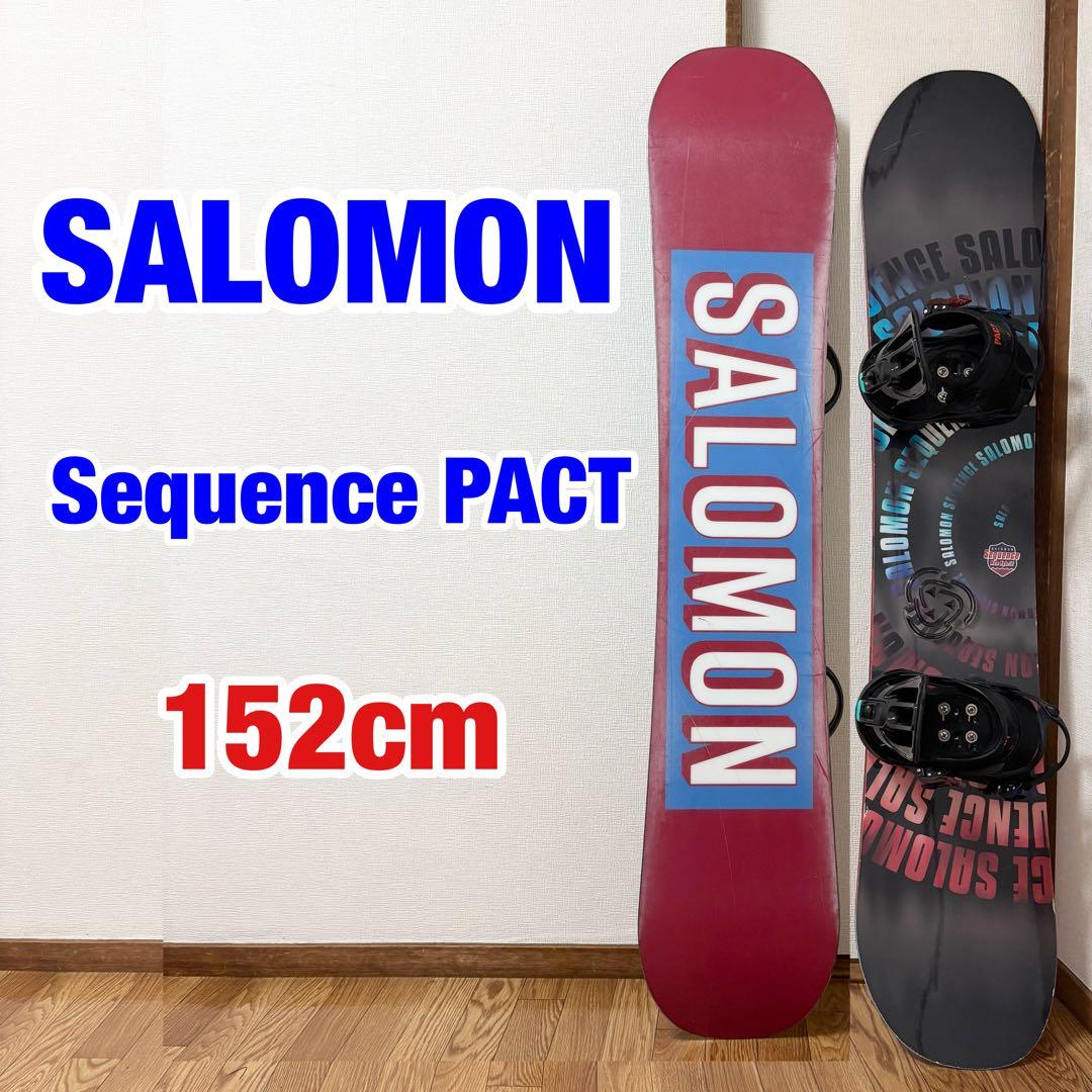 SALOMON 2点セット SEQUENCE 152 バイン PACT Amazon | SALOMON(サロモン) 2点セット ビンディング/PACT J (パクト