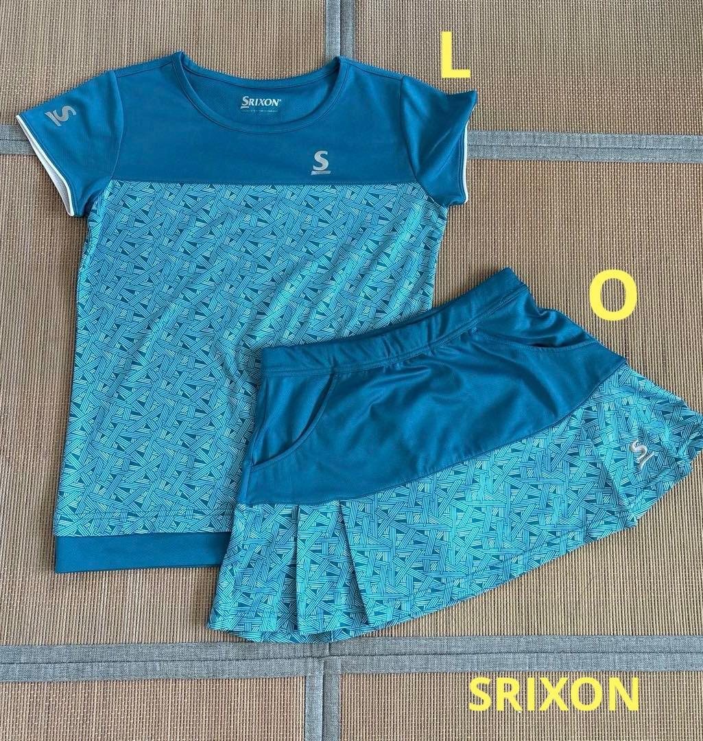 テニスウェア　セットアップ　スリクソン　レディース スリクソン テニスウエア 上下セットアップ レディース - メルカリ