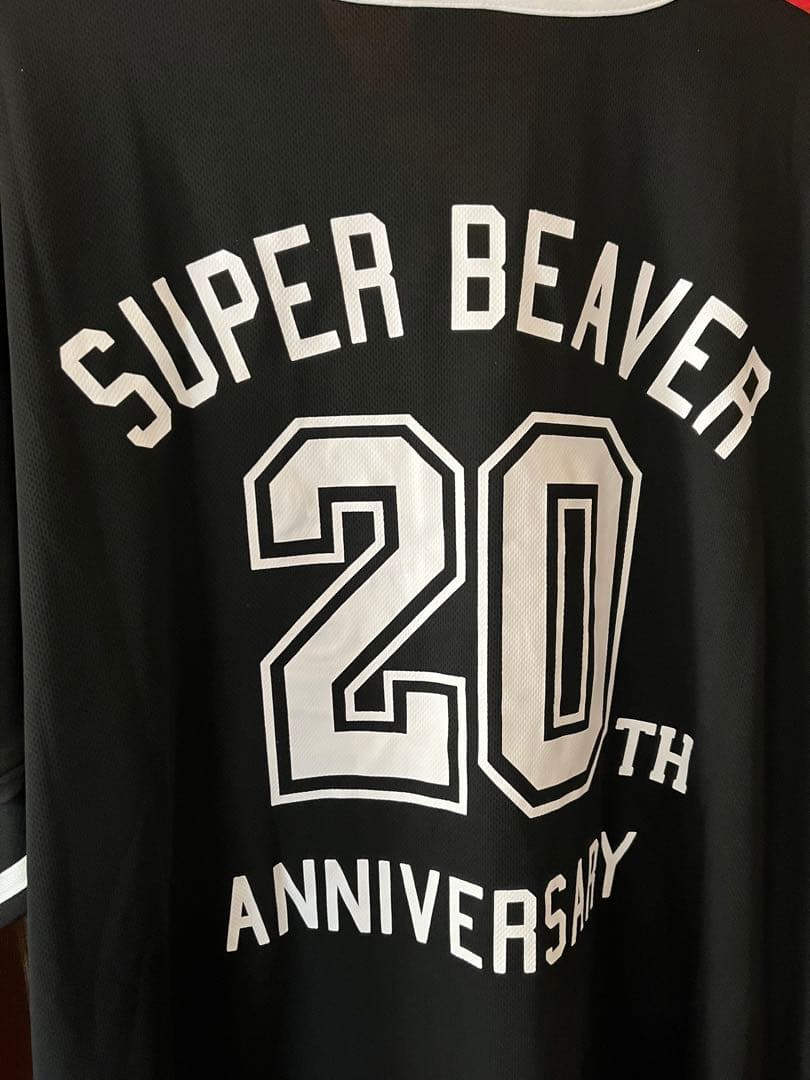 Super Beaver ベースボールシャツXL 黒