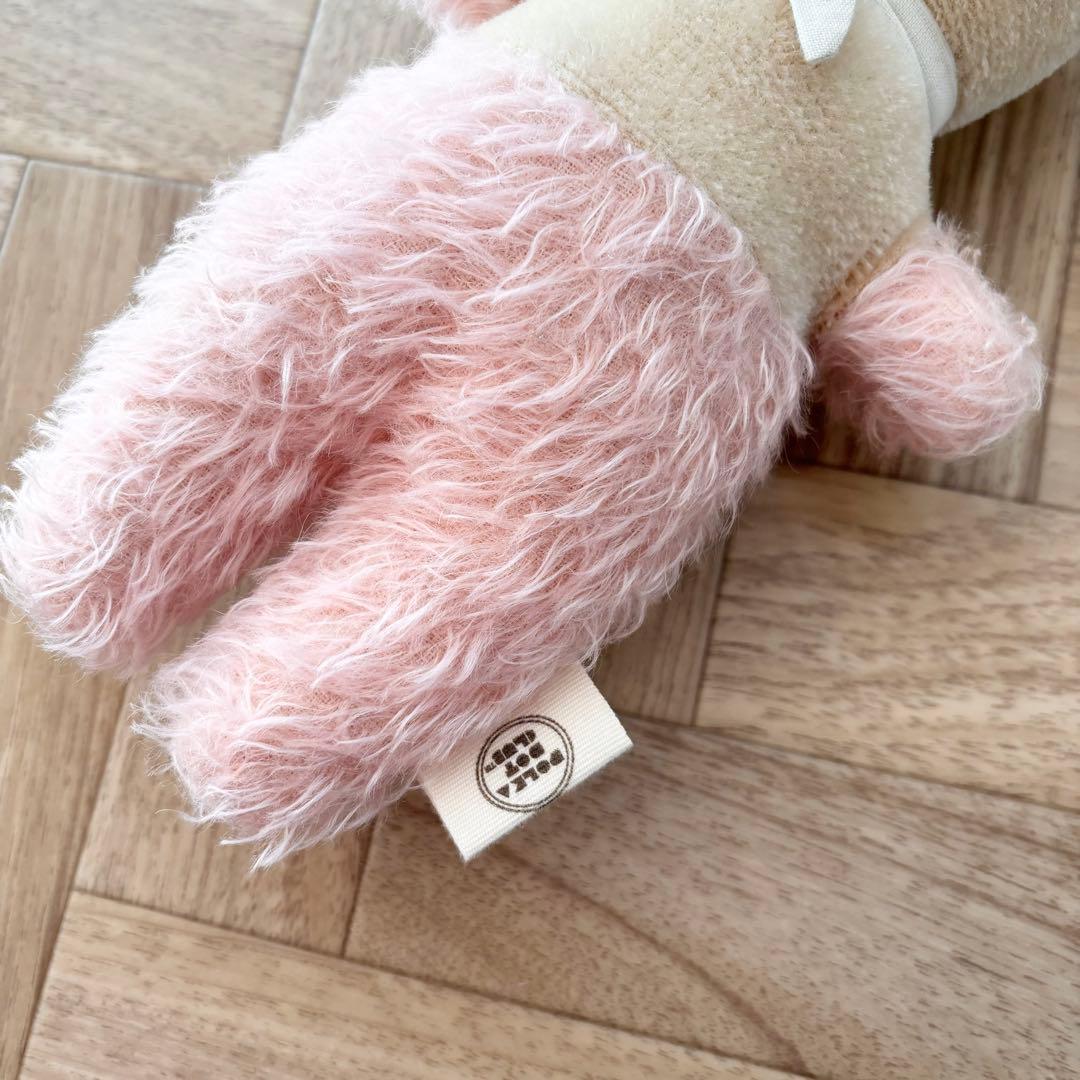 polka dot club クリーム ピンク ベア