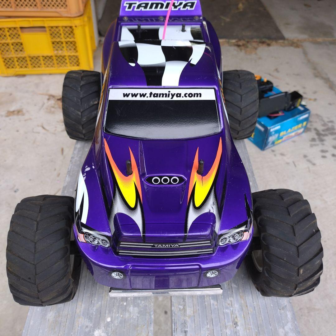 タミヤ　ダブルブレイズ 4WD RCカー　プロポ　充電器 放電器　セット