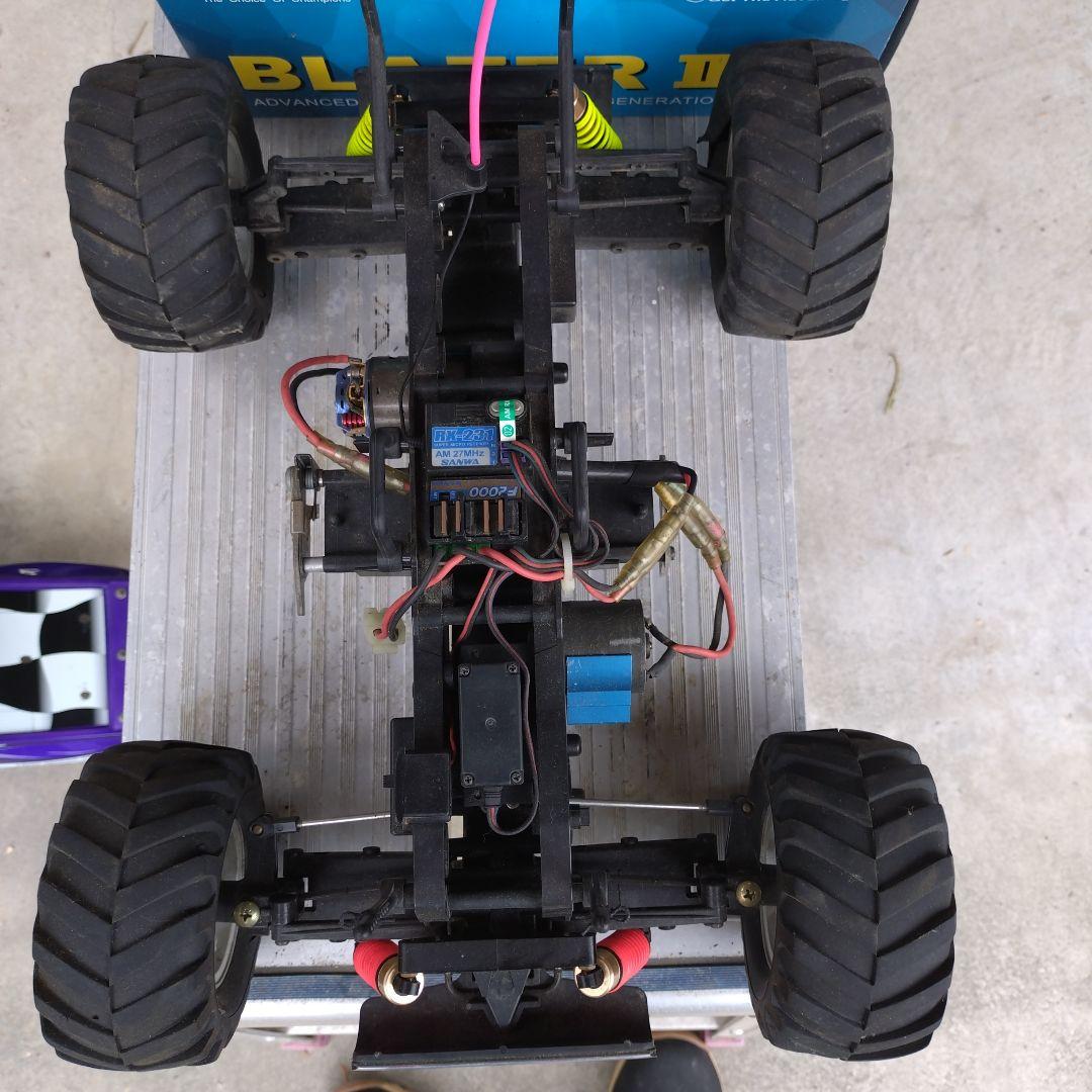 タミヤ　ダブルブレイズ 4WD RCカー　プロポ　充電器 放電器　セット