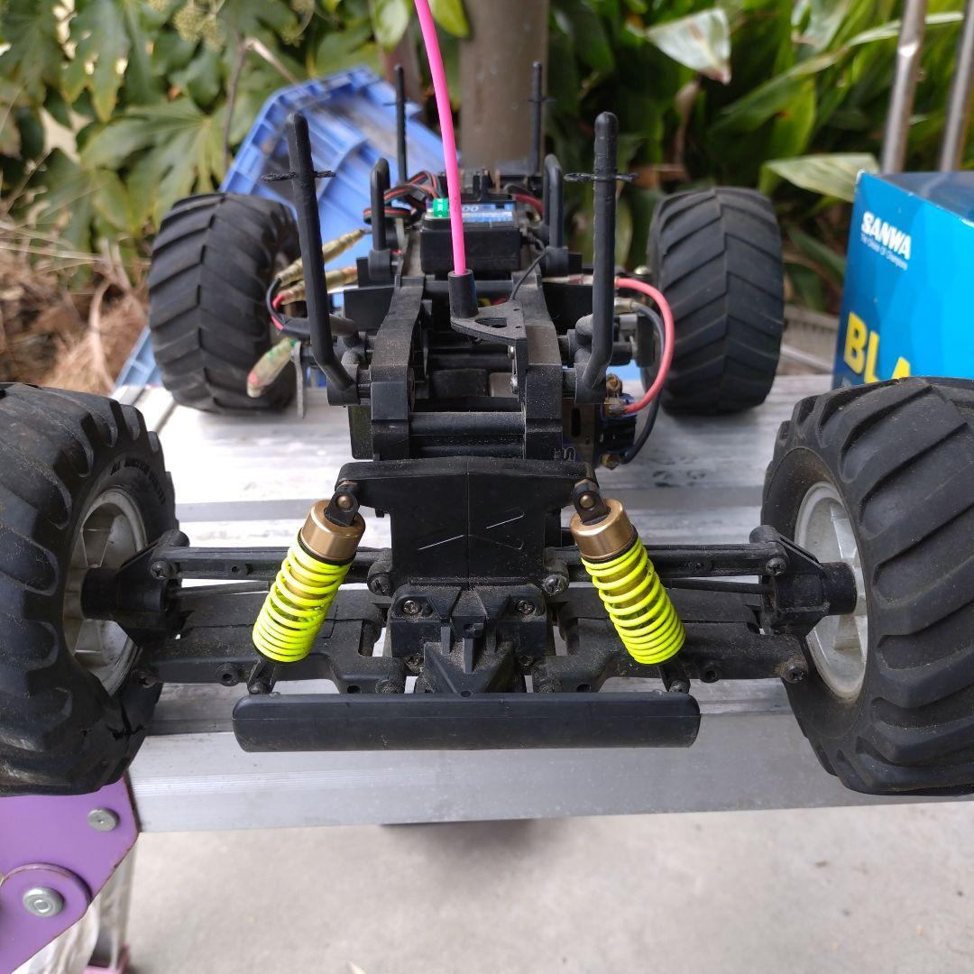 タミヤ　ダブルブレイズ 4WD RCカー　プロポ　充電器 放電器　セット