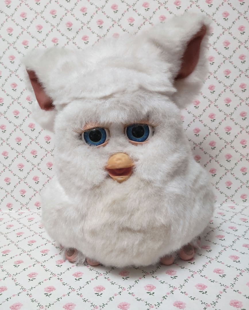 ファービー2 2005 Furby シュガースノー 英語版 青目 動作確認すみ