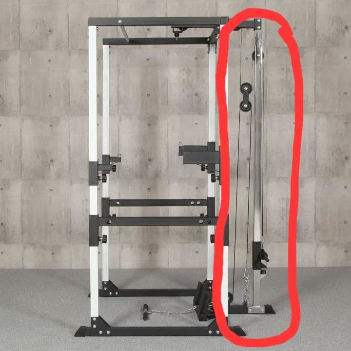 iROTEC R140 パワーラック 専用 ラットプルオプション/ラットプルのみ