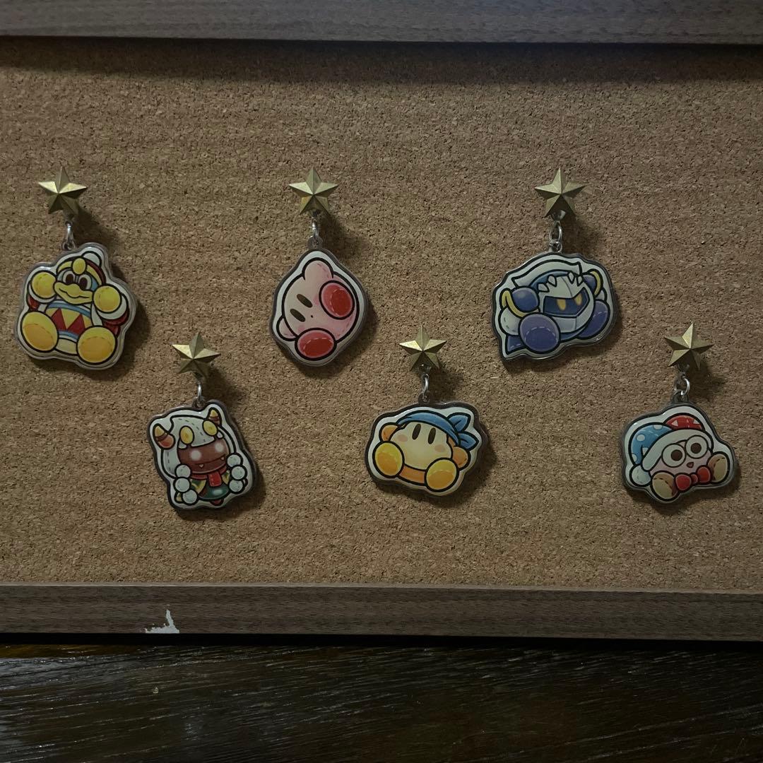 星のカービィ　WADO'S TOY SHOP メタルチャーム　コンプリートセット