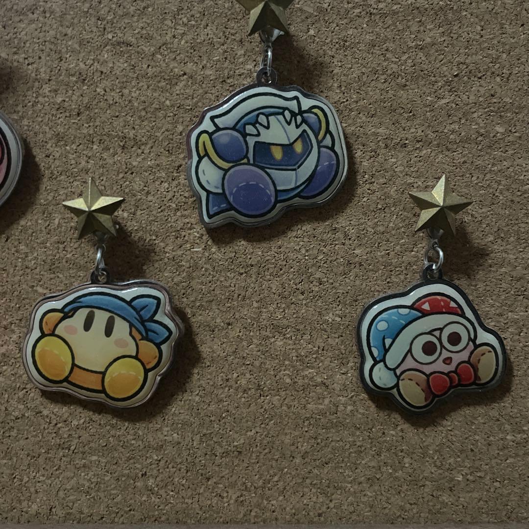 星のカービィ　WADO'S TOY SHOP メタルチャーム　コンプリートセット