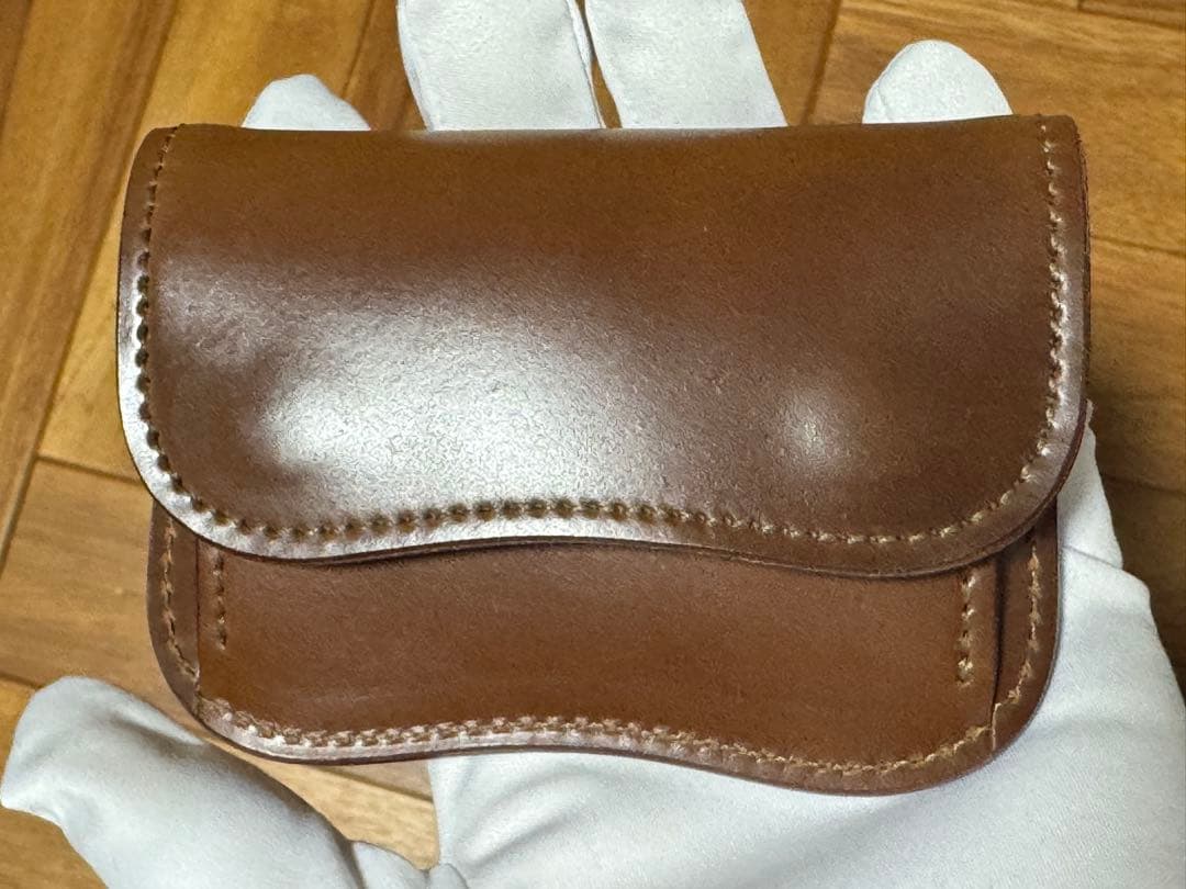 専用品 LAST CROPS タング シェルコードバン 希少バーボンカラー