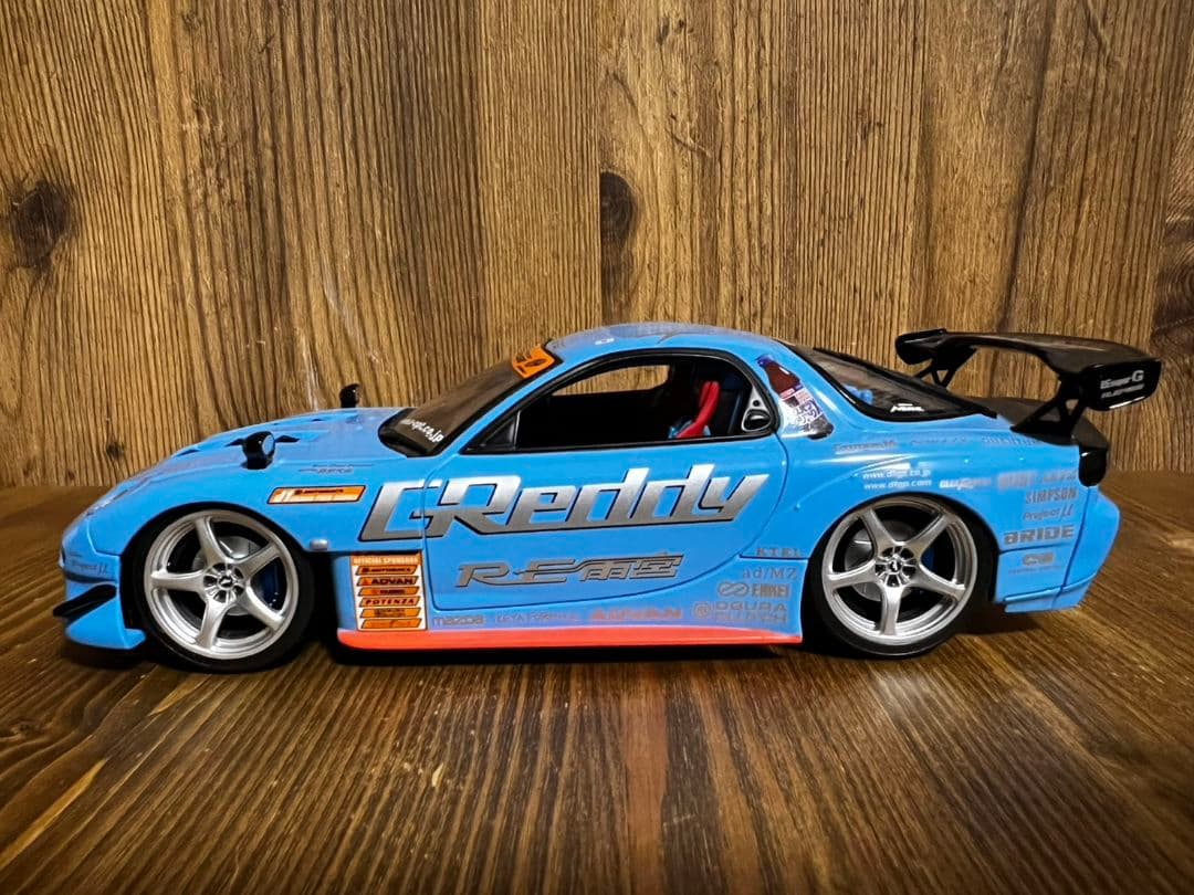 ホットワークス 1/24 RE雨宮レーシング D1　RX-7 2004