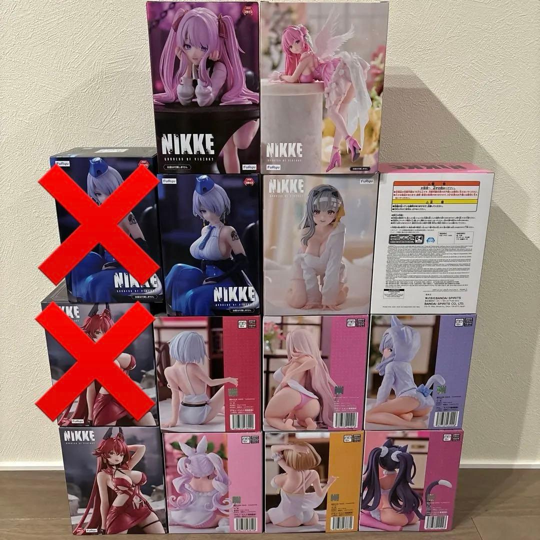 勝利の女神 NIKKE プライズ フィギュア まとめ売り 12点