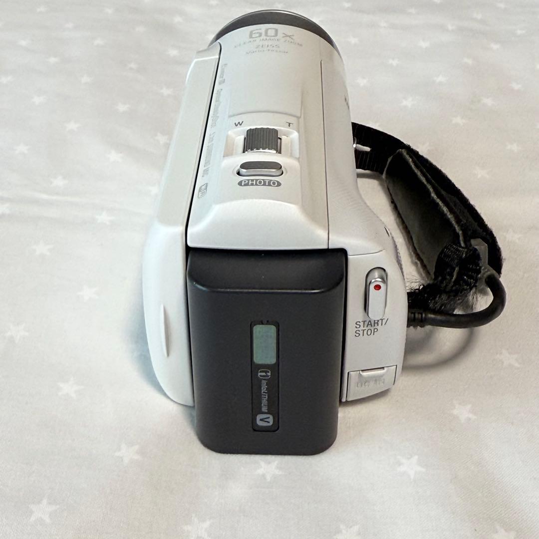 SONY HDR-CX480 HDビデオカメラ ハンディカム ホワイト - メルカリ