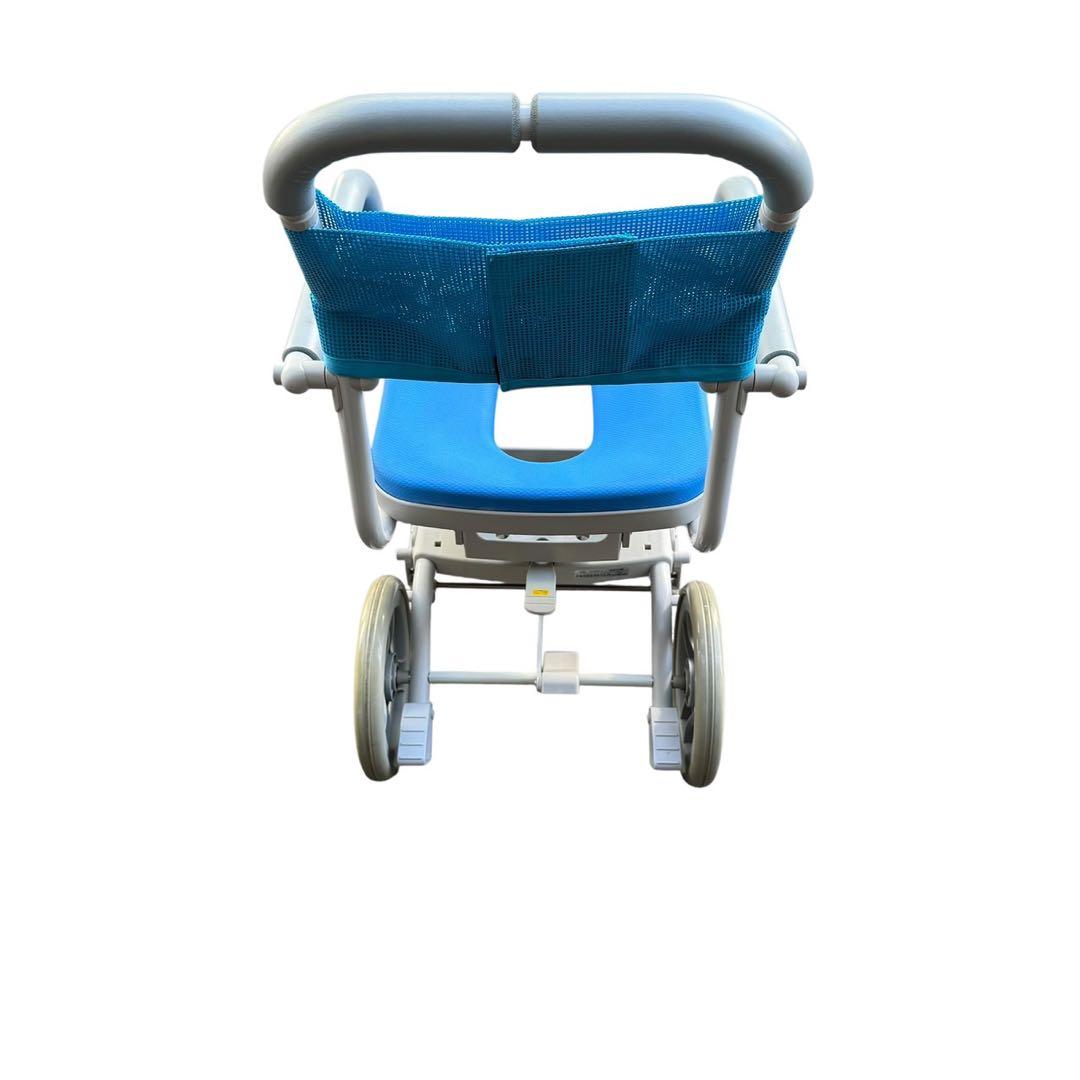 ウチエ シャワー椅子 くるくるチェアD シャワーキャリー お風呂 介護