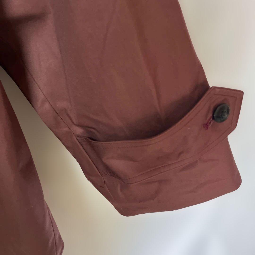 未使用品 Text テクスト トレンチコート マルーン1 marka 石川俊介