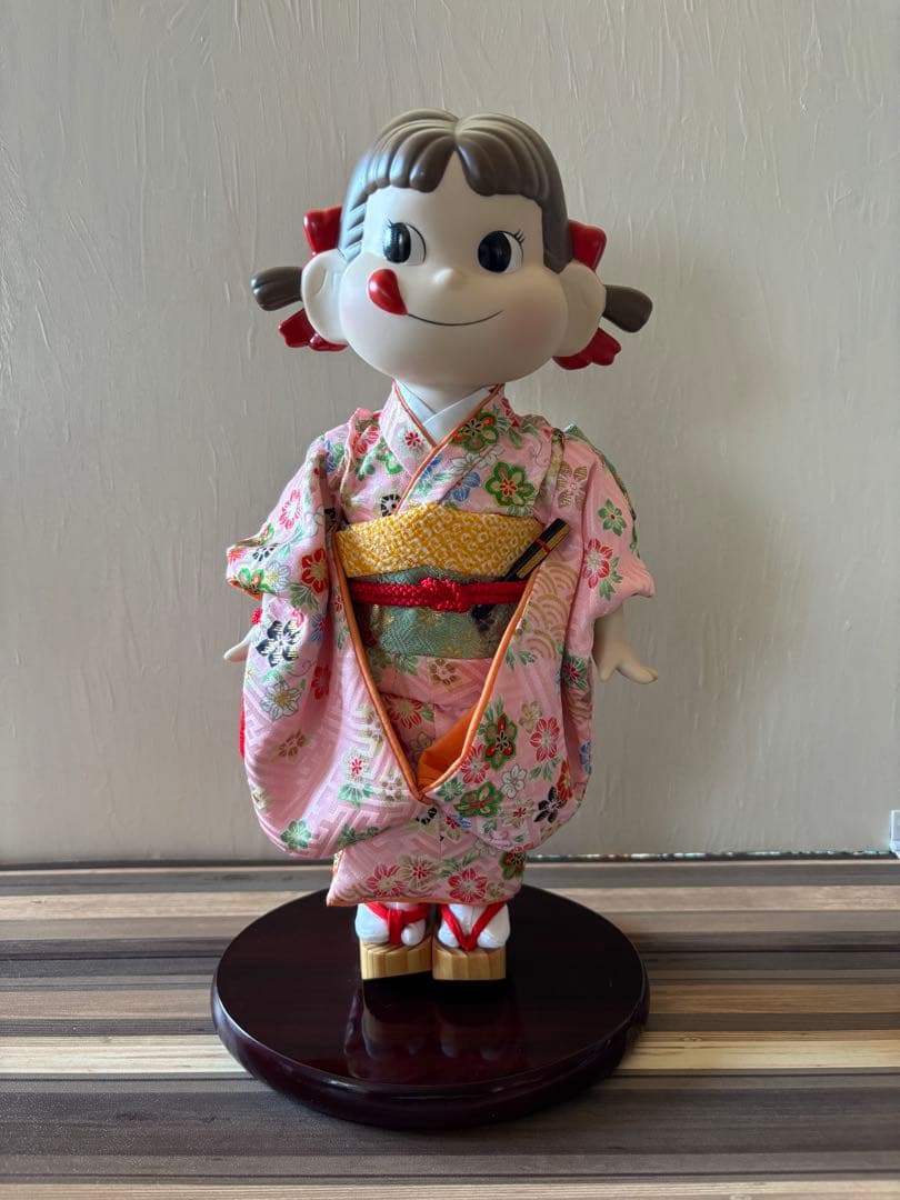 晴れ着ペコちゃん 50周年記念　曙　茜　2体セット