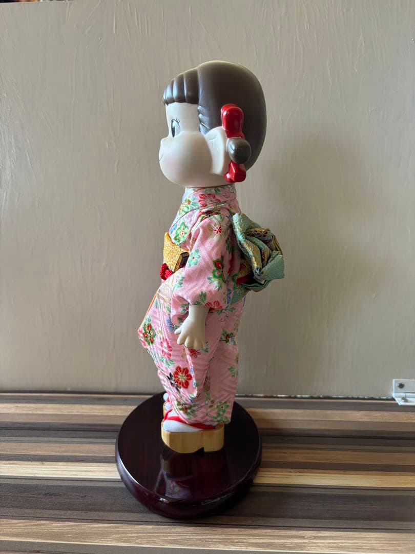 晴れ着ペコちゃん 50周年記念　曙　茜　2体セット