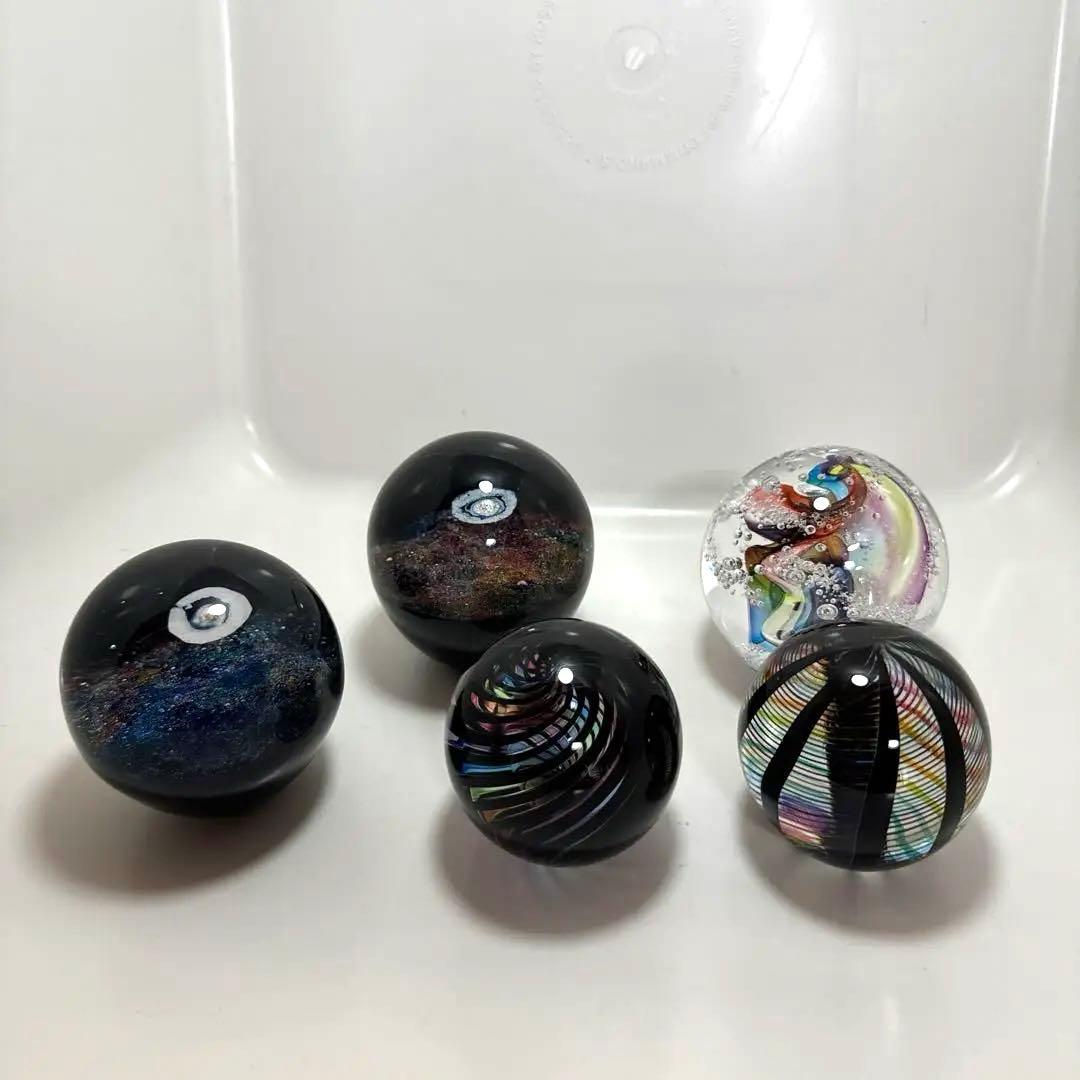 出展作品　セカイ星展　戸田晶子 オブジェ　宮崎英彦　ガラス玉　ルナレインボー 出展作品 セカイ星展 戸田晶子 オブジェ 宮崎英彦 ガラス玉 ルナ