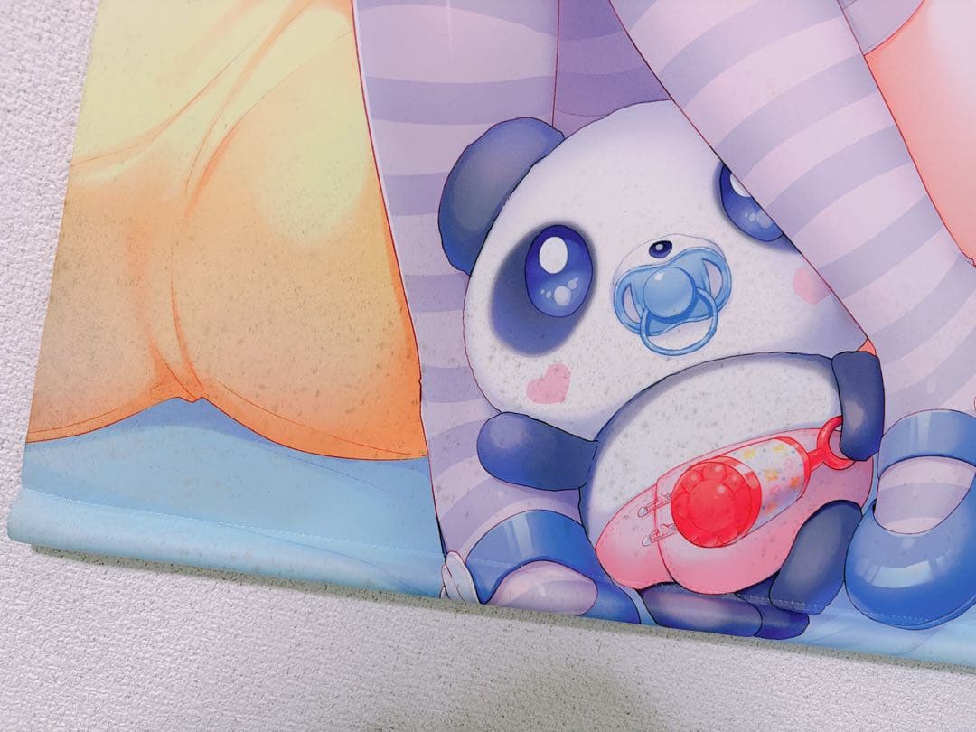 ♥ うさ城まに B2タペストリー ♥