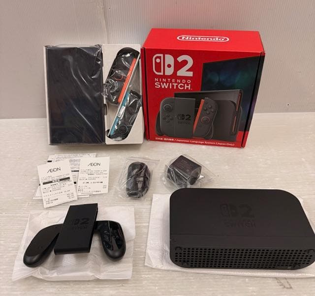 【森のトラ】H-488 Nintendo Switch 2 本体 ゲオ、「Nintendo Switch あつまれ どうぶつの森セット」やSwitch本体