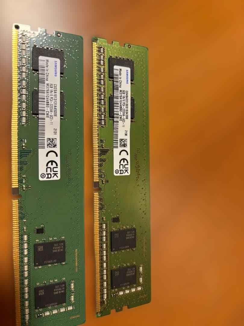 SAMSUNG DDR4-3200 16GB (8GB×2) - メルカリ