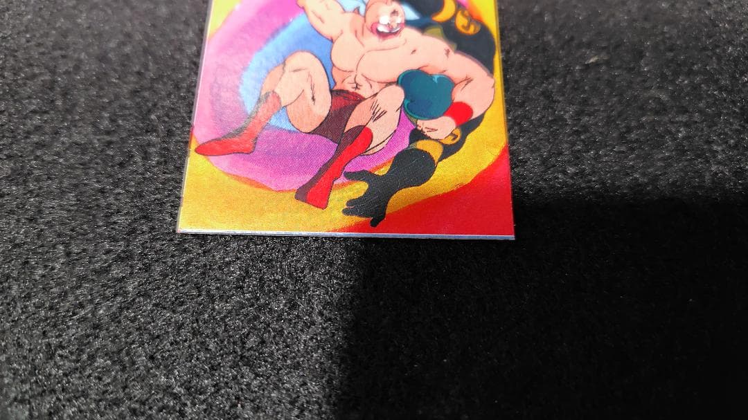 超希少【当時モノ】キン肉マンカード　メンコ　昭和アニメ　裁断エラー