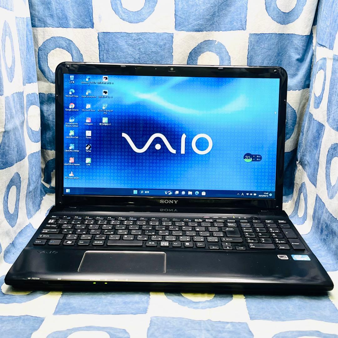 人気VAIO♡快適SSD☆高性能i5☆大人な黒ノートPC♪カメラ付！Win11 VAIO | 個人向けノートパソコン - VAIO公式サイト