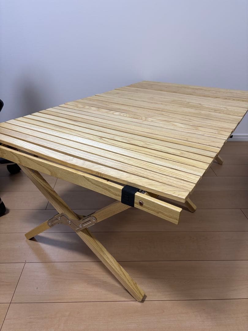 アウトプットライフ　ウッド ロールトップテーブル(L) OUTPUTLIFE アウトプットライフ ウッド ロールトップテーブル Lサイズ OUTPUT LIFE