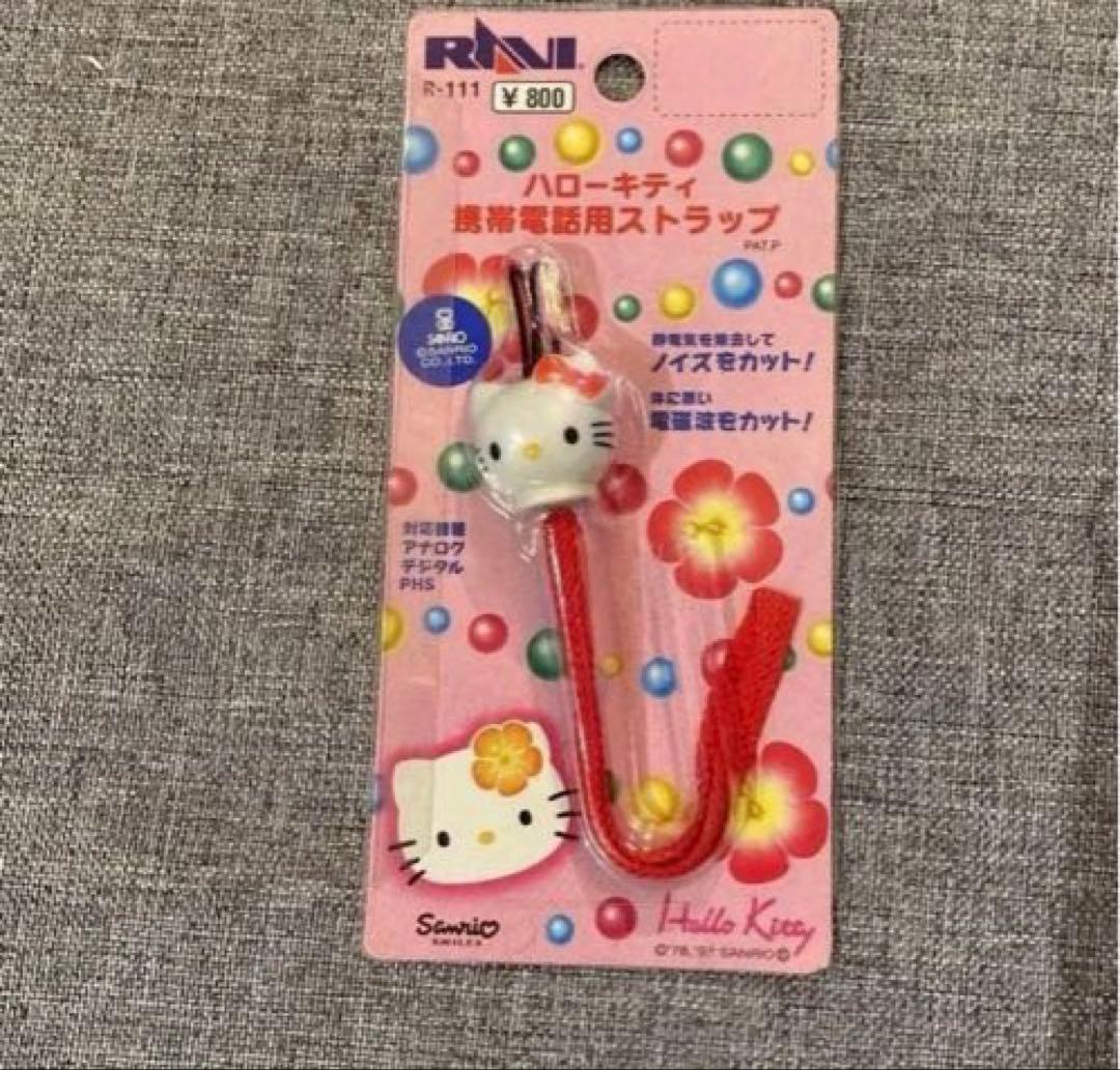 ラスト！1997年 希少 ハローキティ ストラップ - メルカリ
