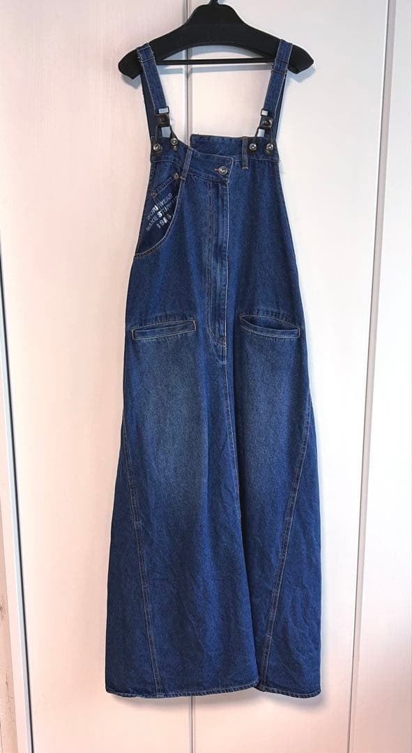 1回着用 niko and… Misayo ミリコレサスワンピース インディゴL