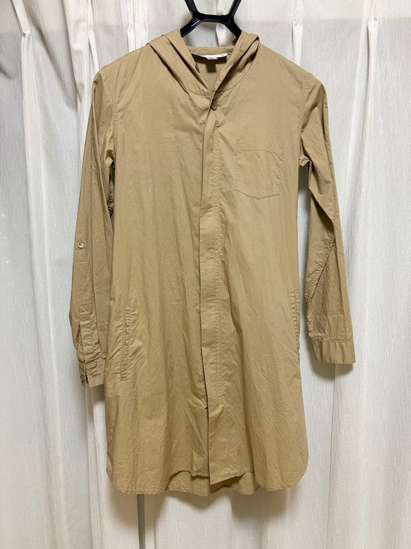 Y-3 フード付ロングシャツ コートYohji Yamamoto adidas - メルカリ