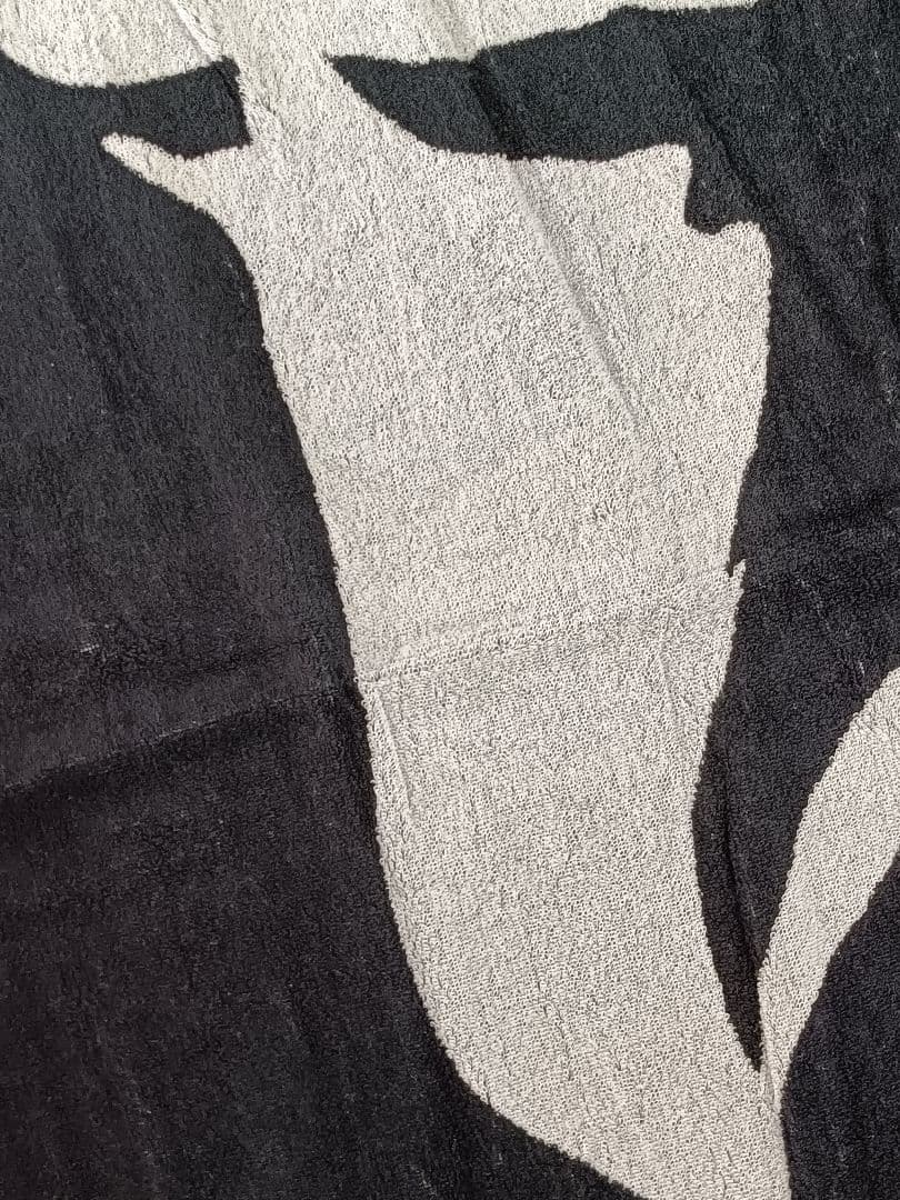 【未使用】矢沢永吉 スペシャルビーチタオル SBT （顔 ）リバーシブル 黒/白