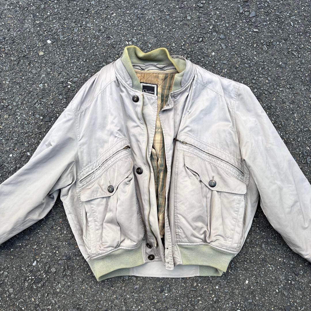 超希少ヴィンテージ DIOR 90s ブルゾン ジャンパー ライナー付き