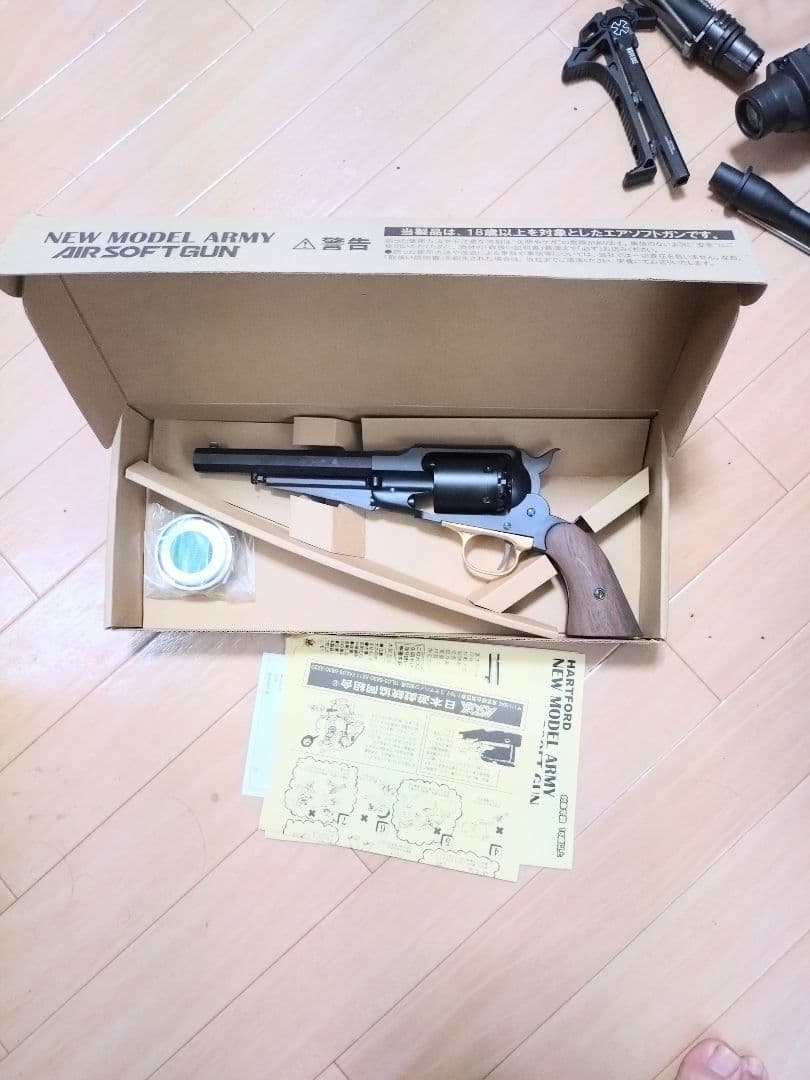 ニューモデルアーミー ガスリボルバー 爆買いWEEK5％OFFクーポン】HWSガスリボルバー・ニューモデル アーミー