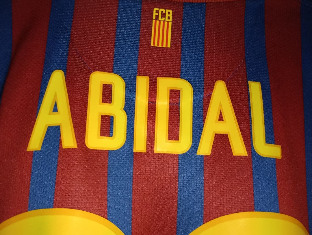 FCバルセロナ ABIDAL 22番 Mサイズ