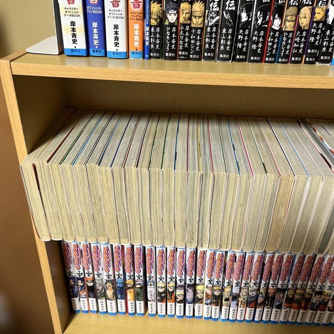 NARUTO ナルト全72巻+ 関連本+ 小説BORUTO1〜7巻 - メルカリ