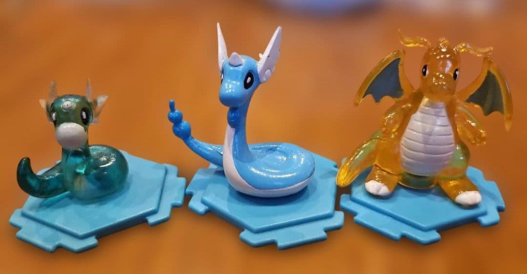 値下】ポケモン フルカラーコレクション ミニリュウ・ハクリュー