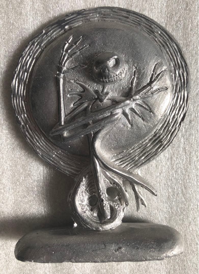 超レア ナイトメアビフォアクリスマス ピュータースタチュー 全5種 彫像