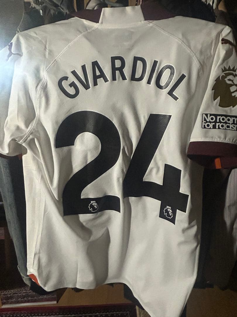 マンチェスター・シティ GVARDIOL 24番 authenticユニフォーム - メルカリ