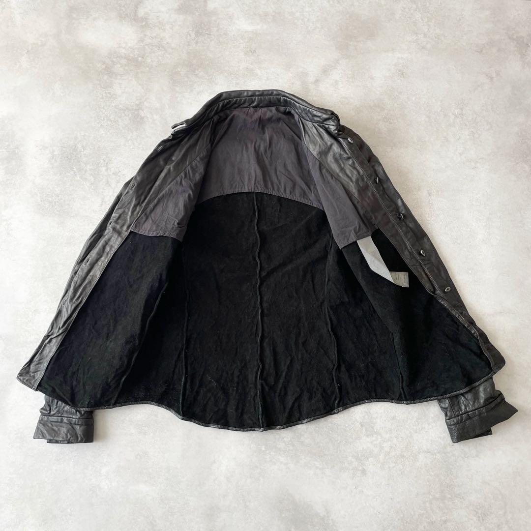 2005AW C DIEM カルペディエム ウォッシャブルレザーシャツ 2 - メルカリ