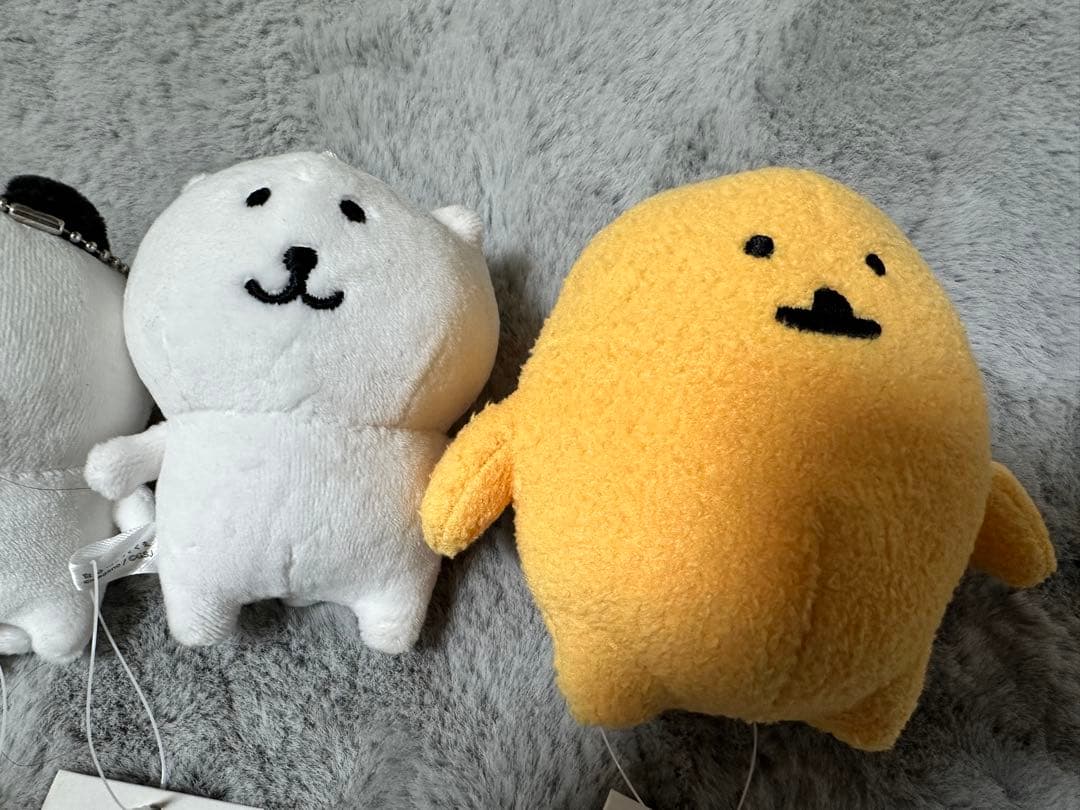 自分ツッコミくま初期マスコット パグさん もぐらコロッケぬいぐるみ ナガノのくま