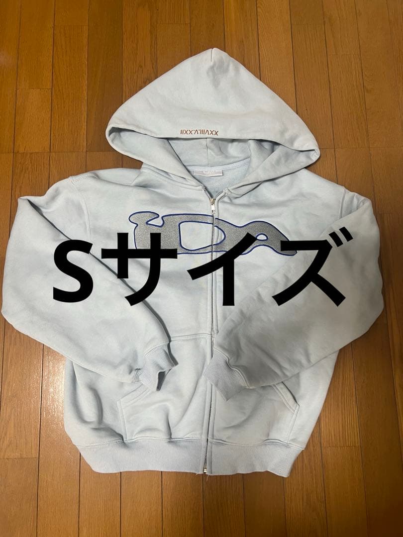 Ida sply zip up Ice Blue Sサイズ IDA パーカー - メルカリ