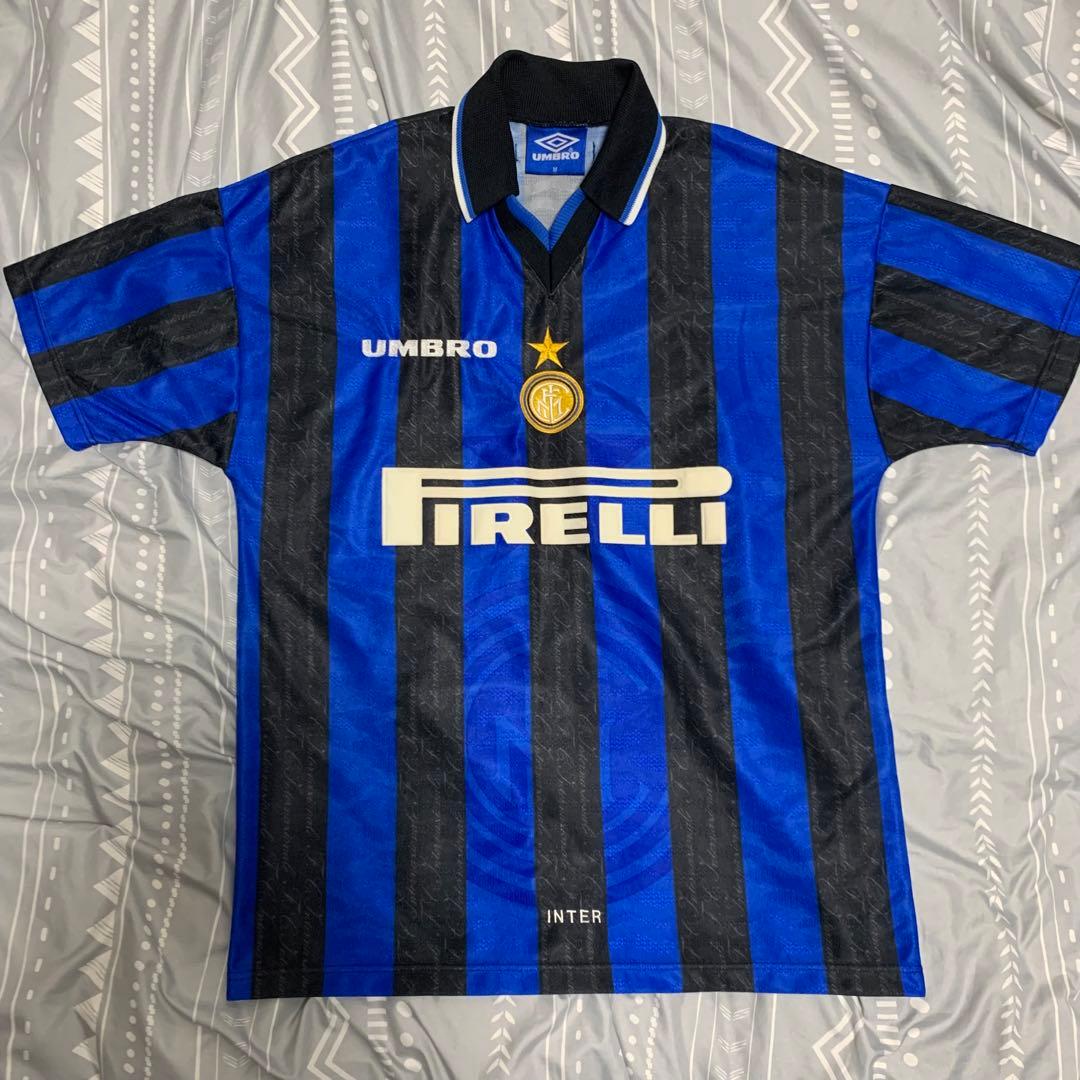 インテルミラノ 97/98ホーム Mサイズ セリエA ロナウド サネッティ