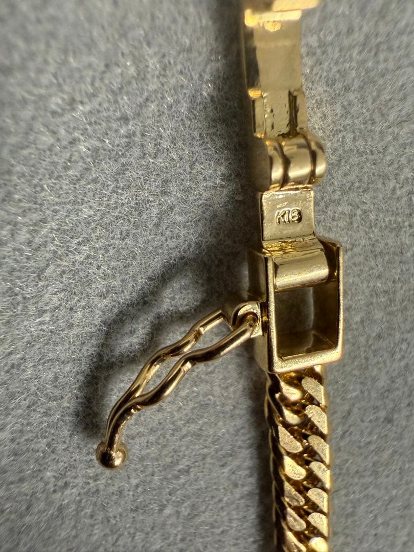 k18喜平ネックレス 6面 10.4g 箱、保証書付き