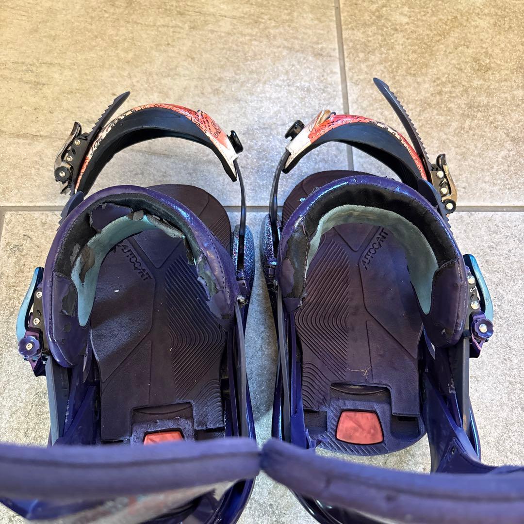 Burton Lexa ビンディング パープル/オレンジ - メルカリ